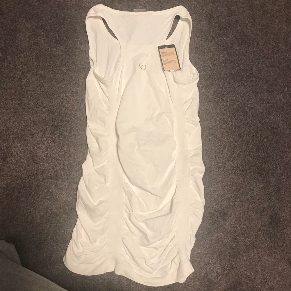 Calia white tank top BRAND NEW size S